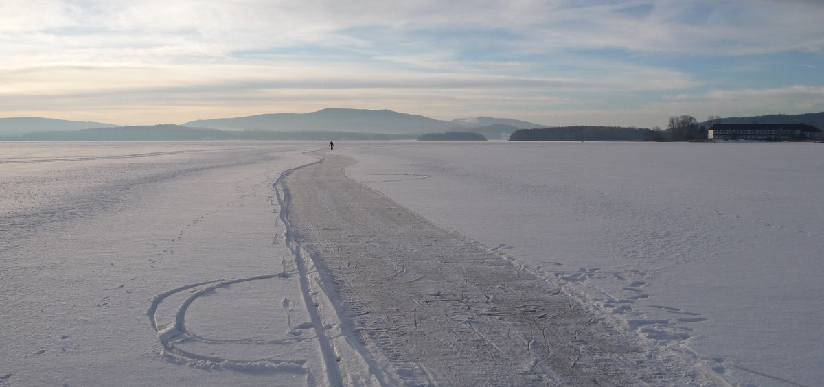 Bruslařská dráha Lipno